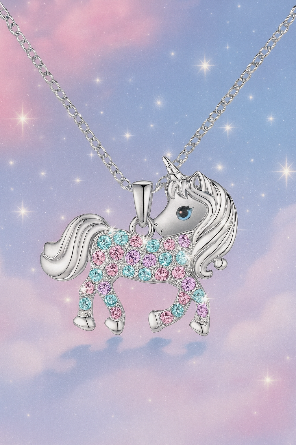 Exquisite Colourful Pony & Unicorn Pendant Necklaces