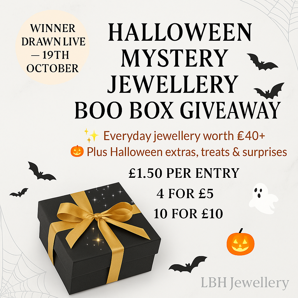 🦇💀Halloween Mystery Jewellery Boo Box Giveaway 👻🎃