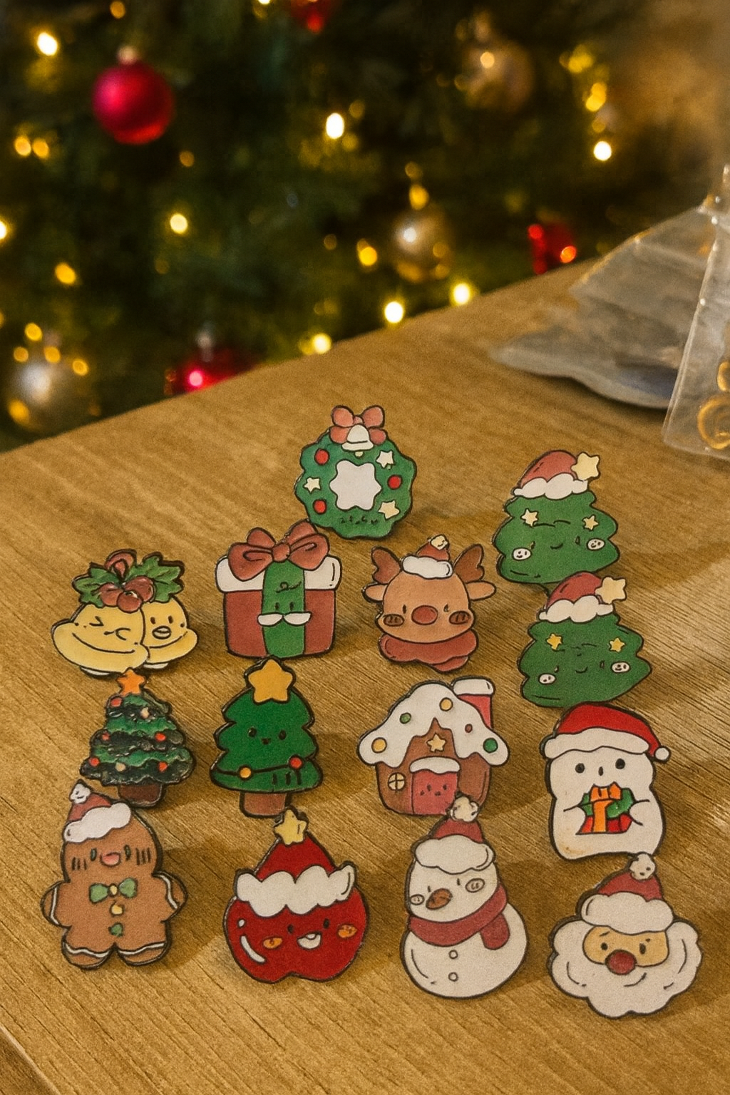 Christmas Enamel Pin Collection – Limited Winter Edition