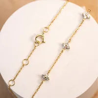 925 Sterling Silver Flower Bracelets