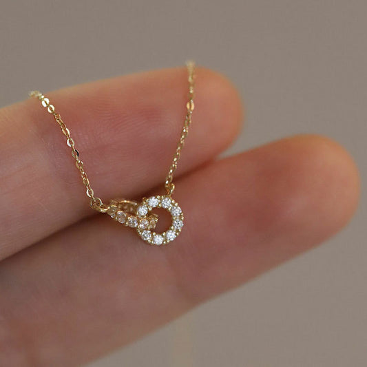 925 Sterling Silver Artificial Gemstone, Round Pendant Plated Necklace