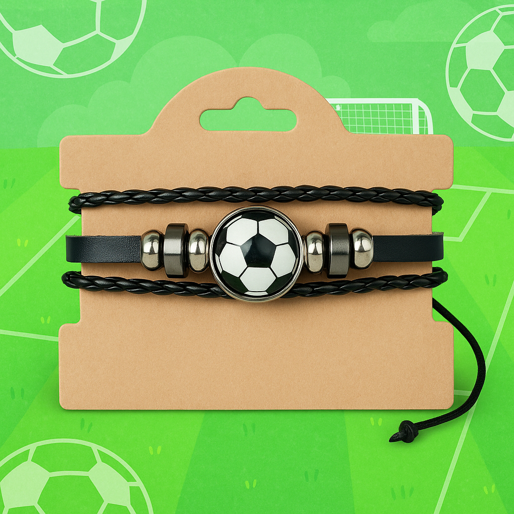 Goal Getter Football Bracelet