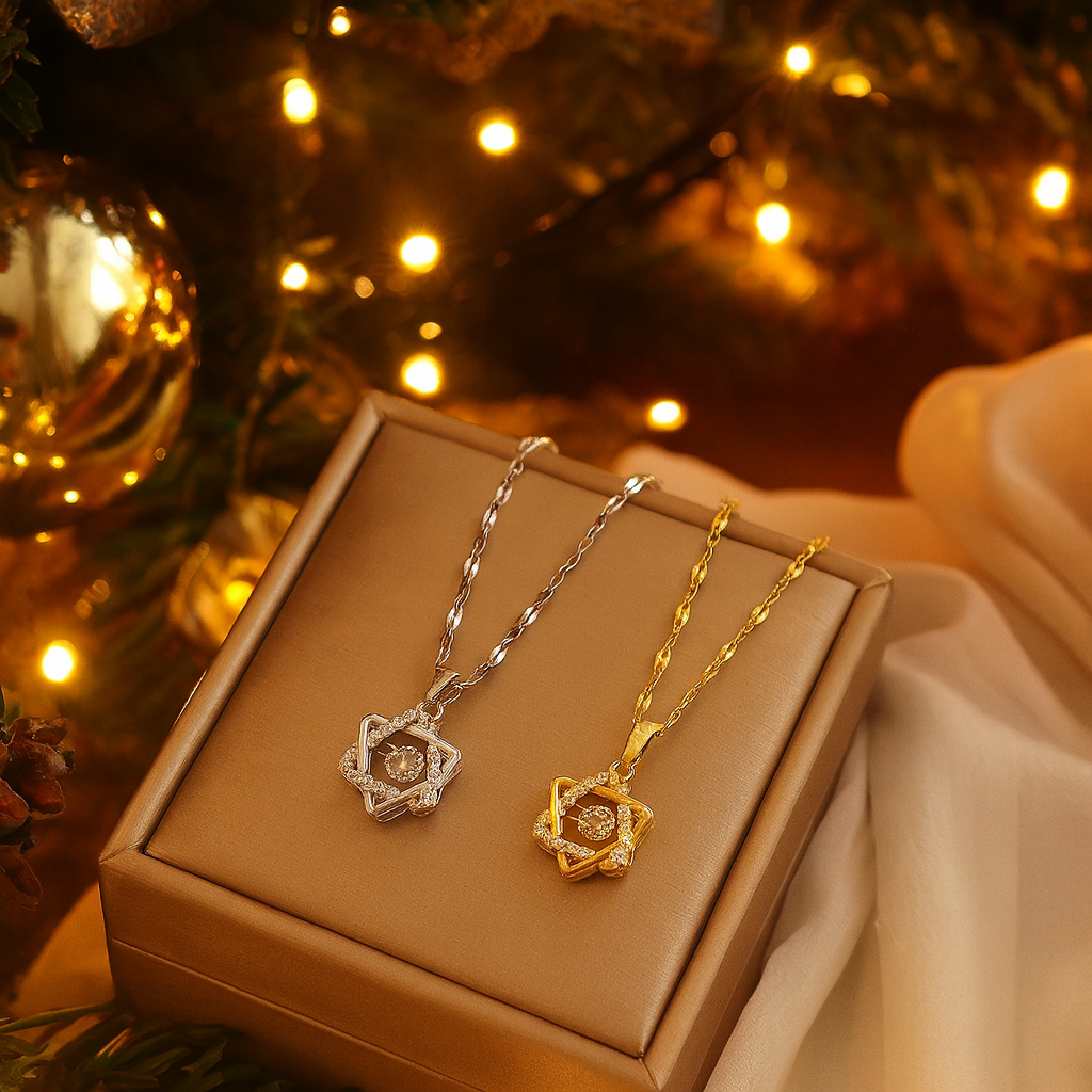 Radiant Star Pendant Necklace