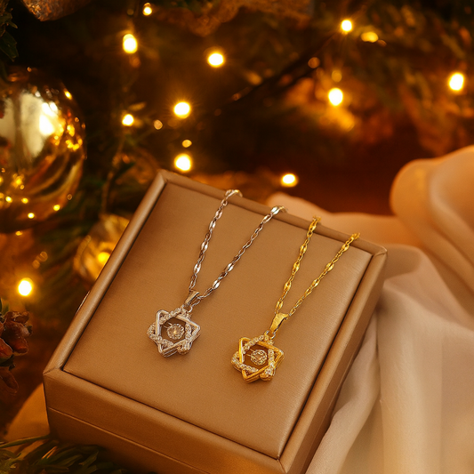Radiant Star Pendant Necklace